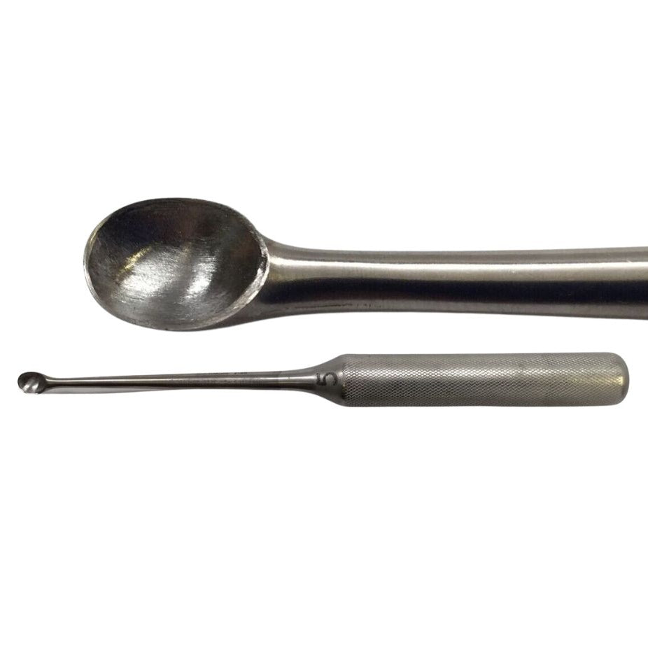 Zimmer 3610-08 Ultra-Cut Cobb Handle Brun Curette 10-3/4"