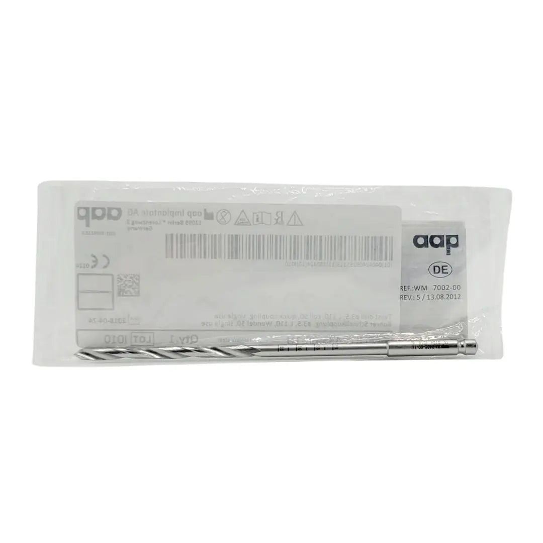 aap Implantante AG IU 7435-00-1U 3.5mm Twist Drill Quick Coupling 110cm aap Implantante