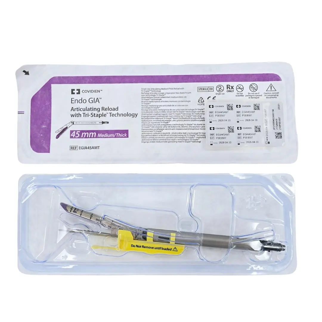 Covidien EGIA45AMT Endo GIA Articulation Reload 45mm Medium/ Thick Tri-Staple Covidien