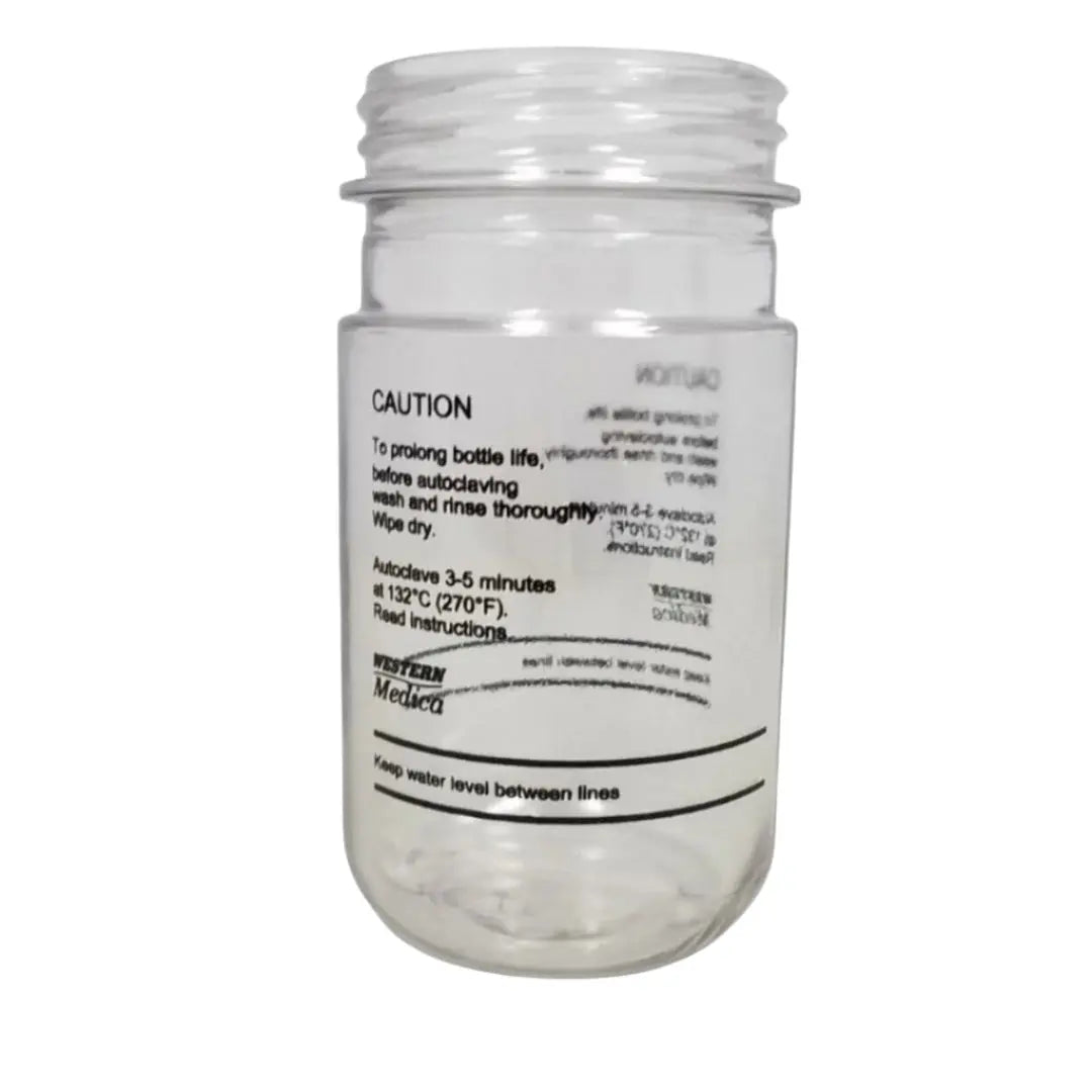 Western Medica Autoclavable Suction Overflow Trap Bottle (Lid Not Included) Primis Medical