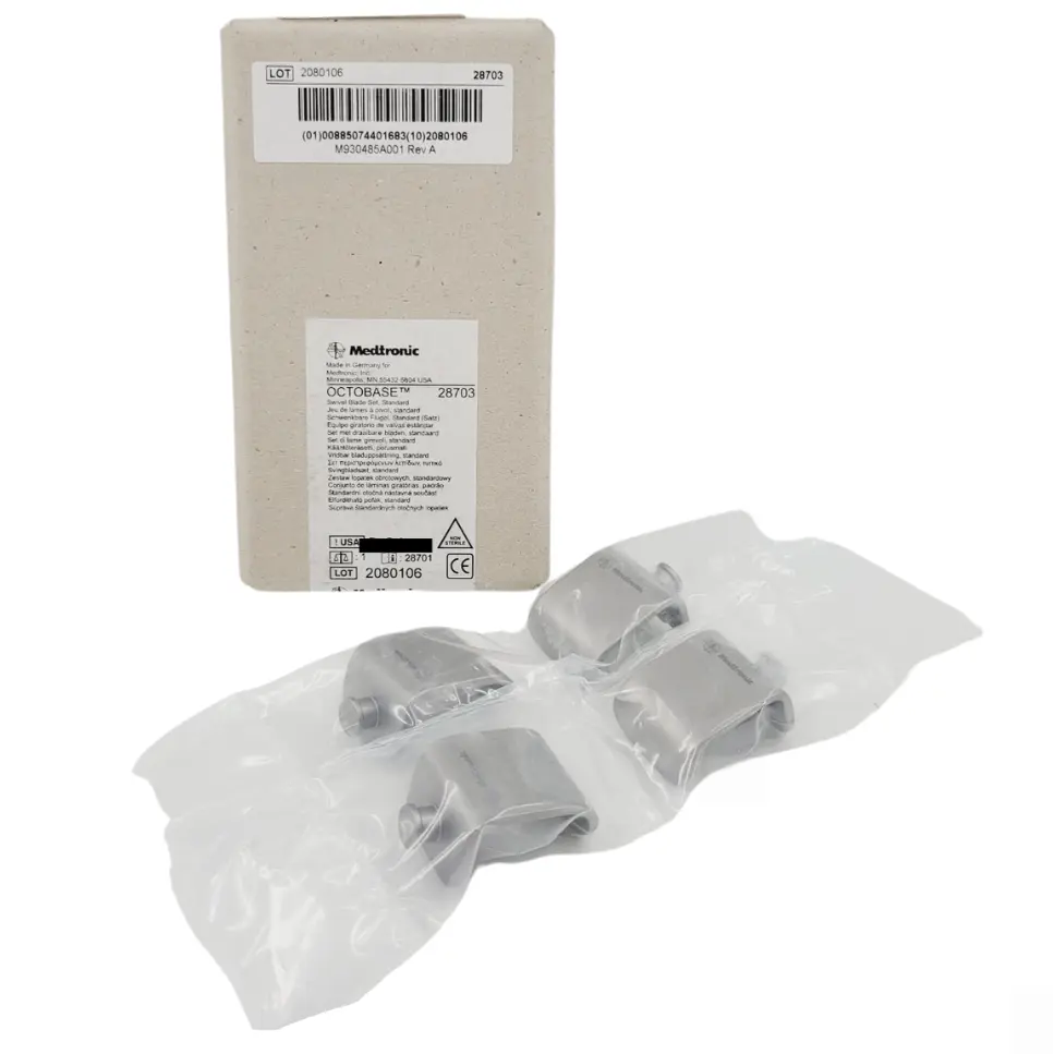 Medtronic 28703 Octobase Swivel Retractor Blade Set Standard Medtronic