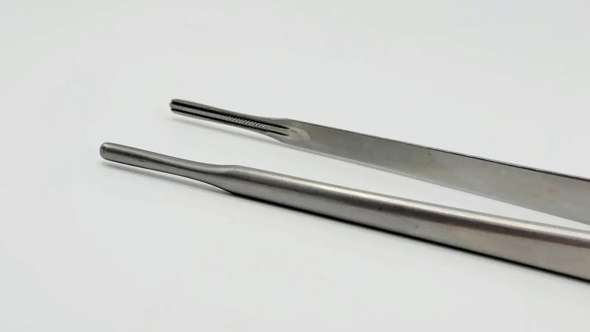 Aesculap FB407R DeBakey Atraumatic Forceps Straight 9 1/2" Aesculap