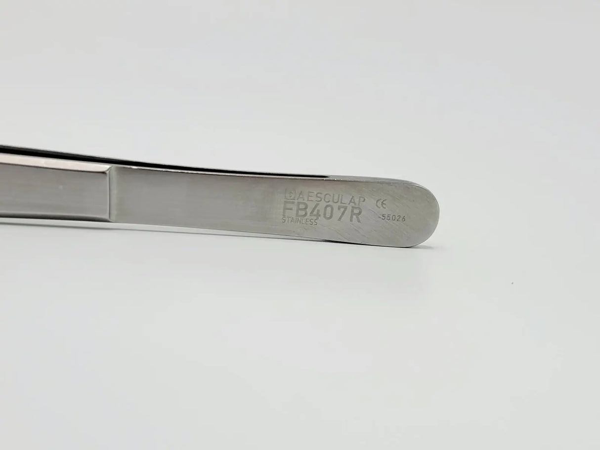 Aesculap FB407R DeBakey Atraumatic Forceps Straight 9 1/2" Aesculap