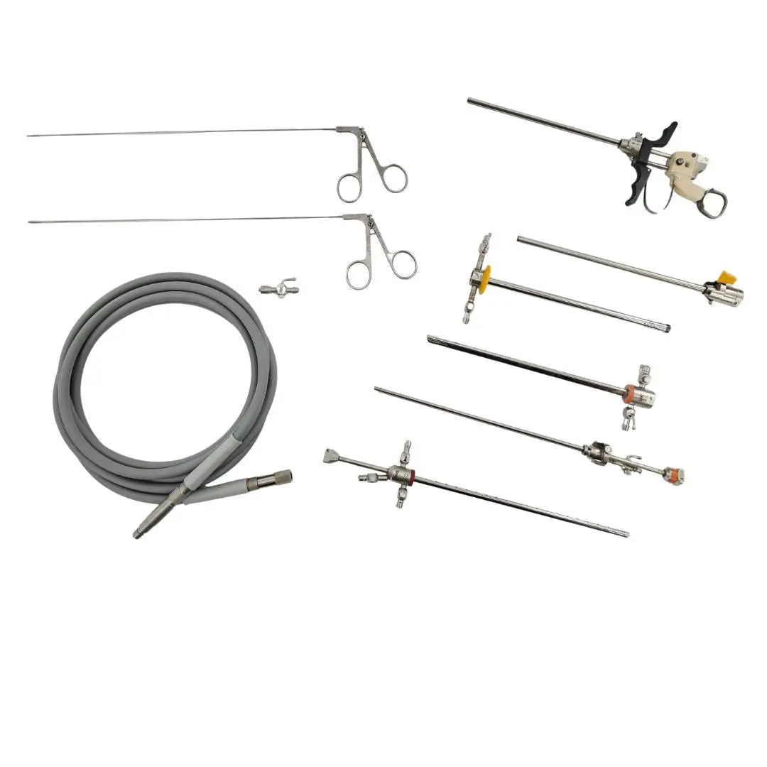 ACMI Circon 10-Piece Hysteroscopy Surgical Instrument Set, Used Surgical Tools Various Manufacturers