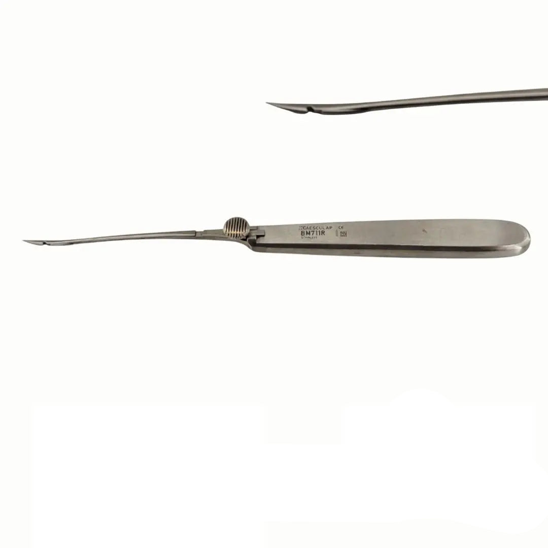 Aesculap BM711R Reverdin Slightly Curved Sharp 7-3/4" Aesculap