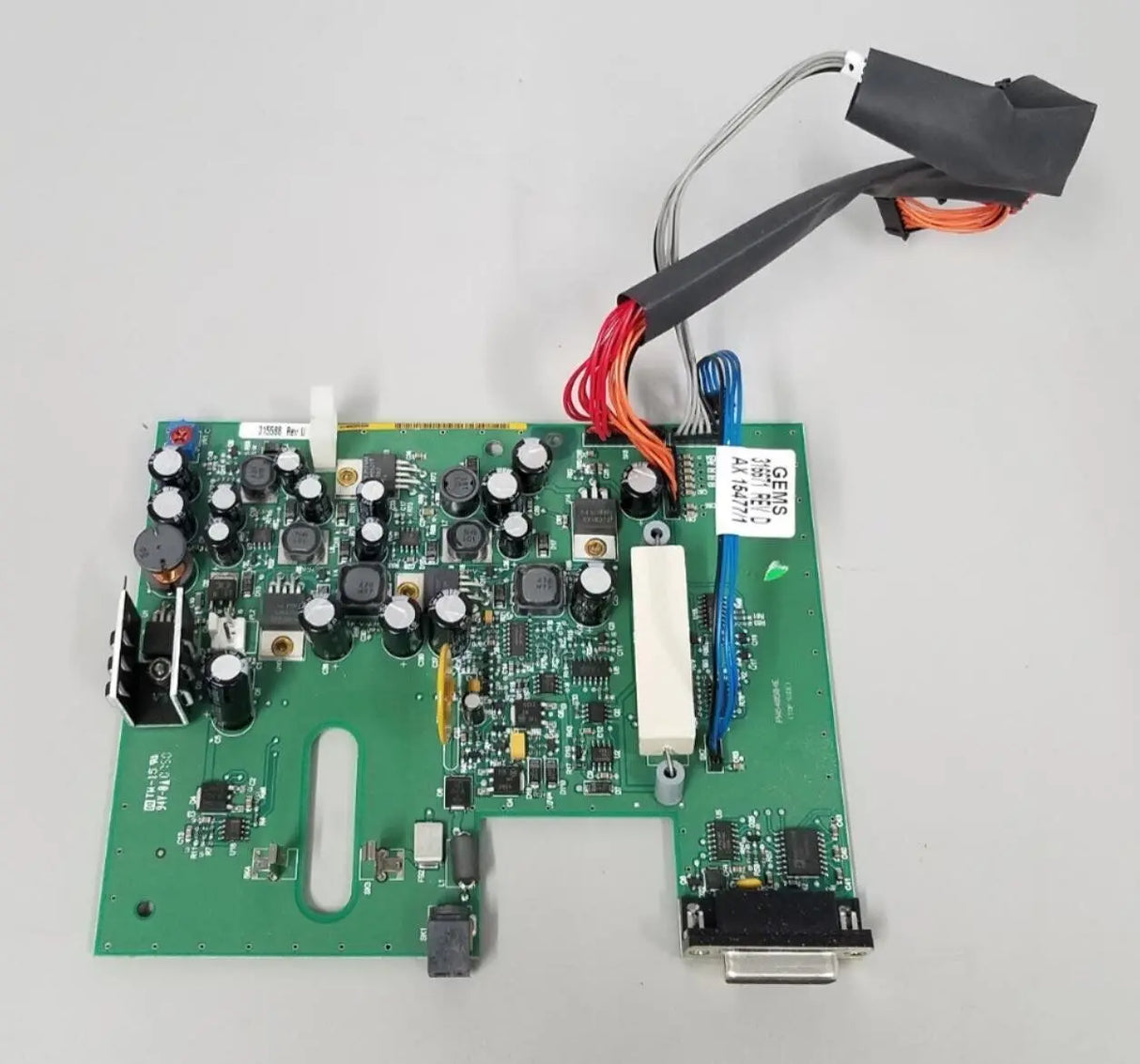 GE 315588 Rev U Power Supply Circuit Board Wire Assembly from Dinamap GE