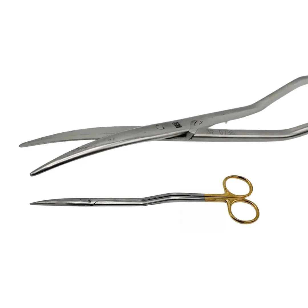 Genzyme 32-0798 Bayonet Surgical Scissors 9" Genzyme