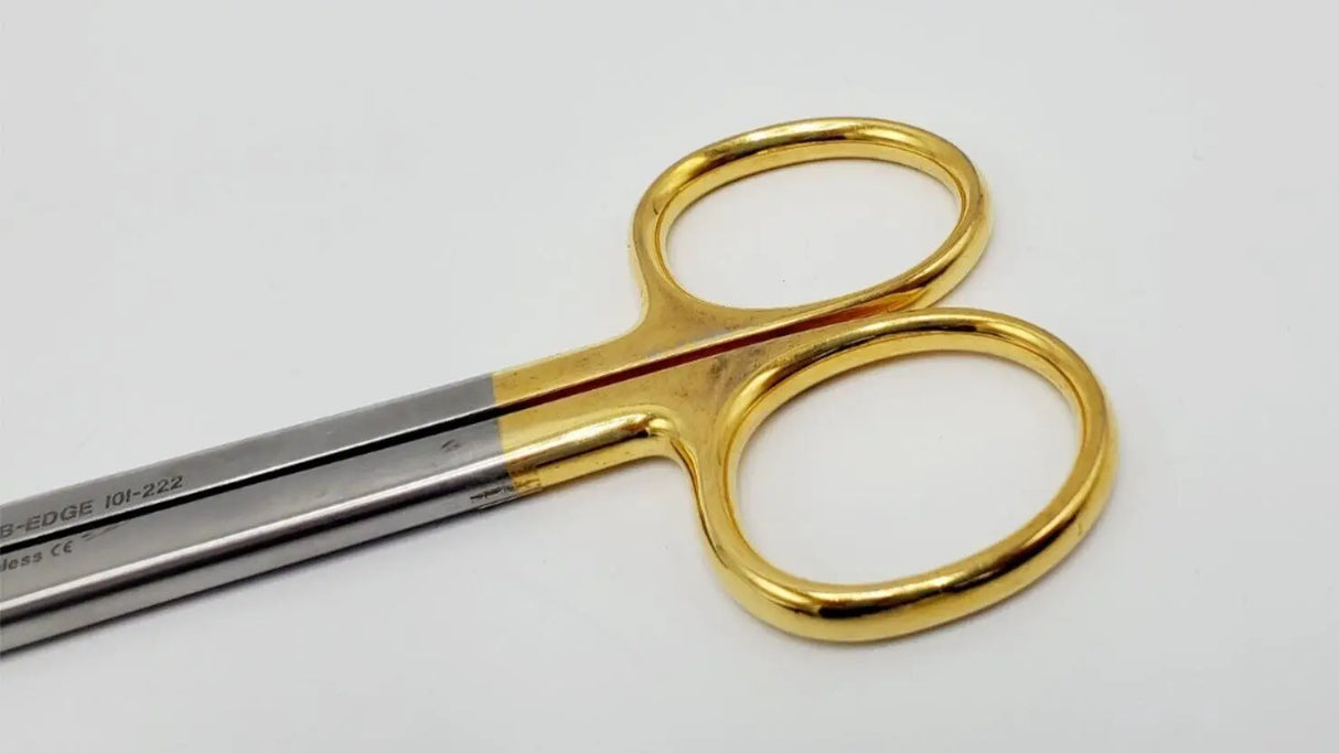 Jarit 101-222 Mayo Scissor Carb-Edge Curved Blunt/Blunt 6-3/4" Jarit