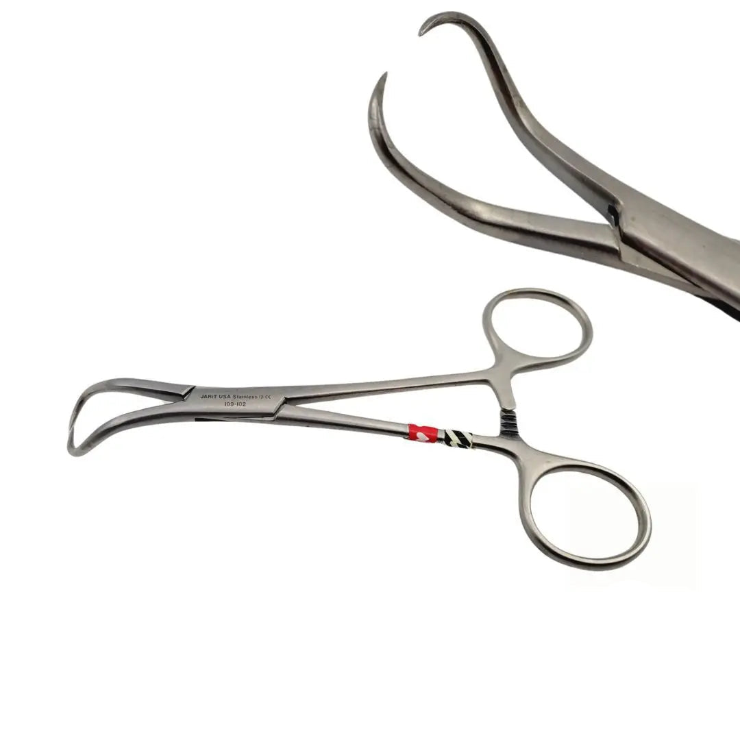 Jarit 109-102 Backhaus Towel Forceps Stainless Steel 5-1/4" Jarit