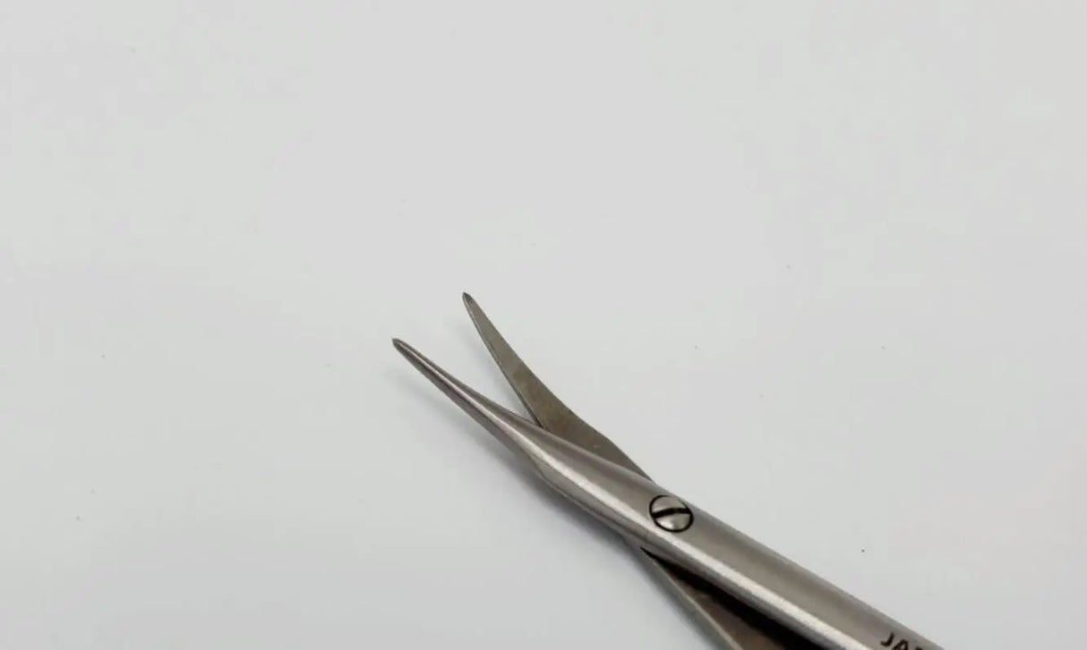 Jarit 360-143 Stevens Tenotomy Scissor Flat Shanks Blunt/Blunt Curved 3-3/4" Jarit