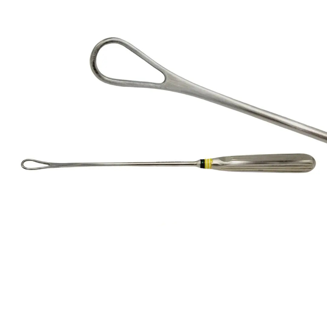 Jarit 500-316 Thomas Uterine Curette Malleable Size 6 Blunt 11-3/8" Jarit
