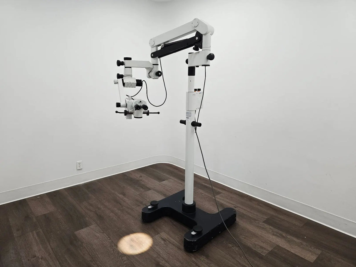 Leica Wild Heerbrugg M655 Ophthalmic Surgical Microscope Floor Stand Leica