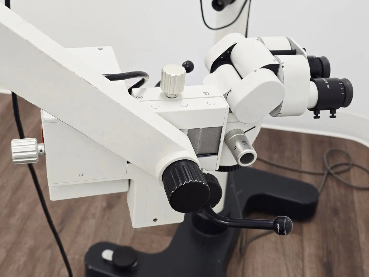Leica Wild Heerbrugg M655 Ophthalmic Surgical Microscope Floor Stand Leica