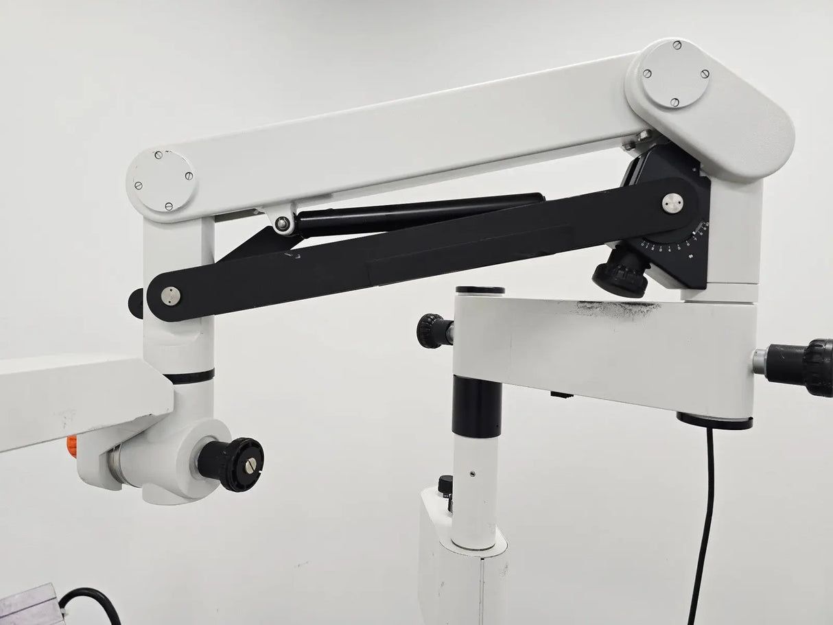 Leica Wild Heerbrugg M655 Ophthalmic Surgical Microscope Floor Stand Leica
