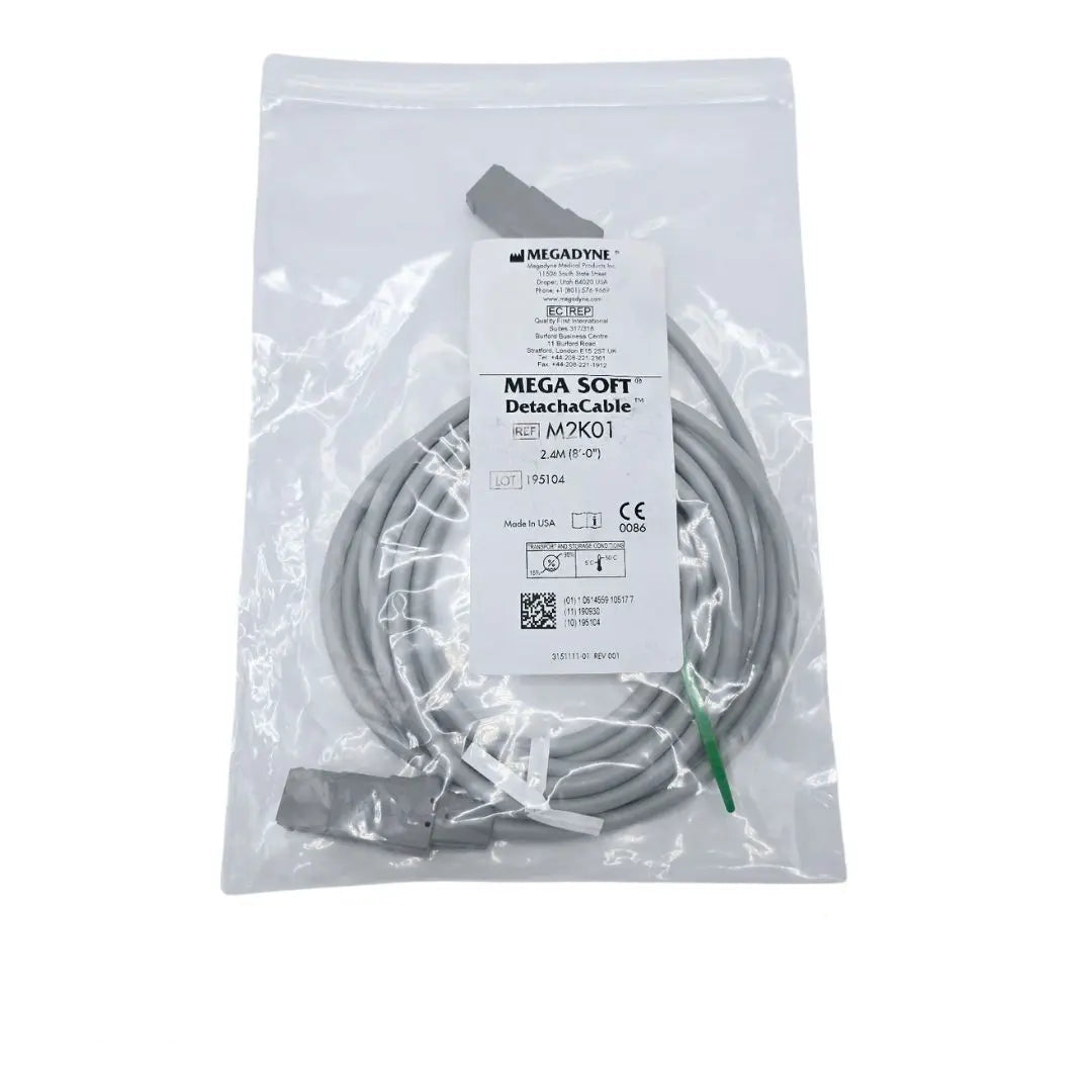 Megadyne M2K01 Mega Soft DetachaCable 2.4m Detachable Cable NEW Megadyne
