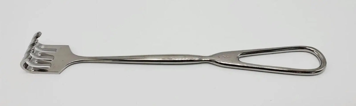 Miltex Volkmann Blunt Retractor 4 Prong Rake 8-3/4" Stainless Steel Miltex