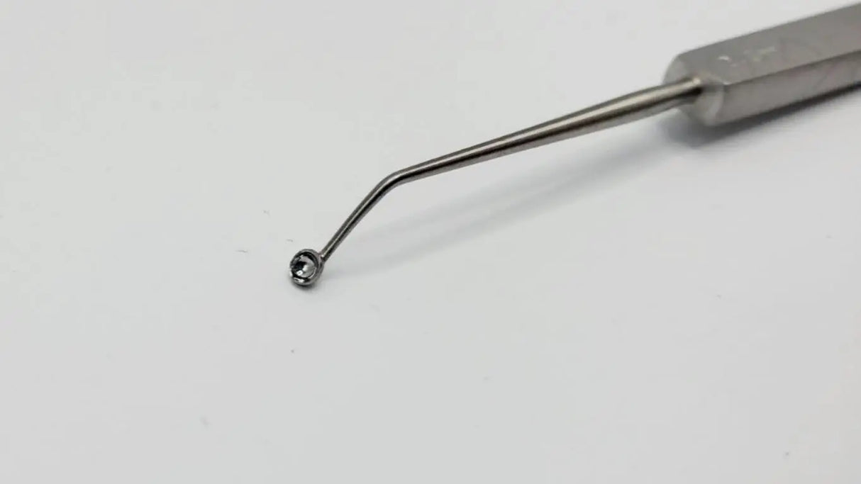 pilling Gills Welsh Capsule Polishing Curette 2mm Cup 8mm from Bend Angled 5" Pilling