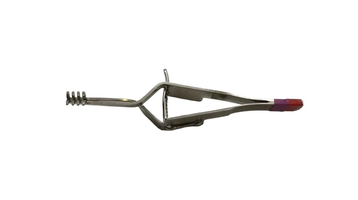 Pilling Weck 54640 Surgical 4 Prong Blunt Automatic Skin Retractor 4" Pilling Weck