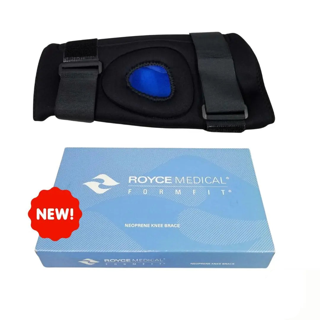 Royce Medical 302563BLK Small Black Stabilized Knee Brace 11.5" - 13" (New) Royce Medical
