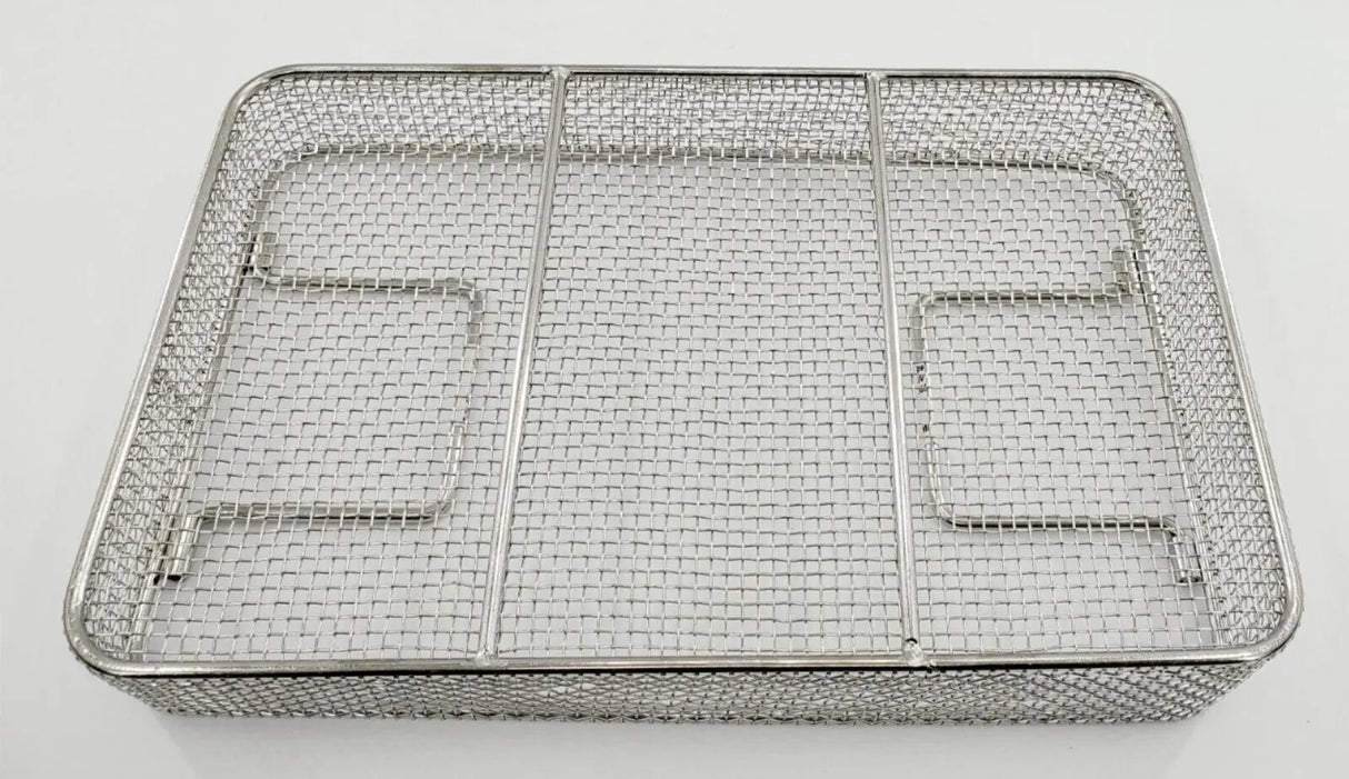 Stainless Steel Wire Instrument Sterilization Baskets 16"x 10"x 2" Unbranded/Generic