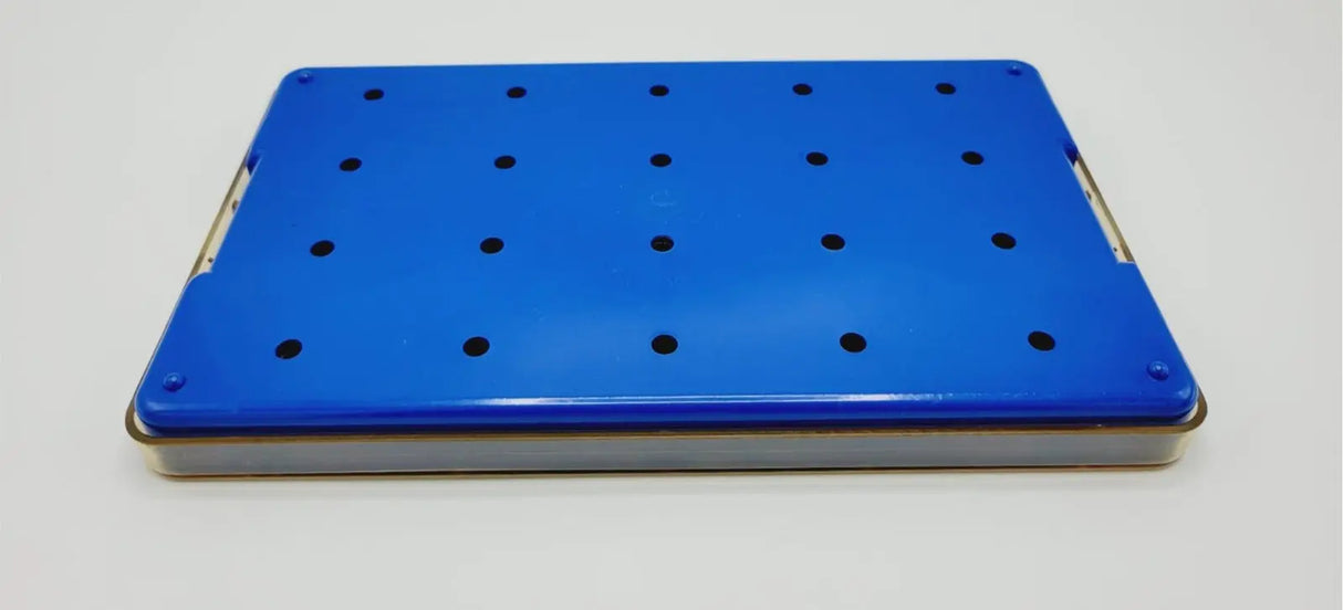 Storz E7406 Microsurgical Instrument Sterilization Tray 10" x 6" x 1" Karl Storz