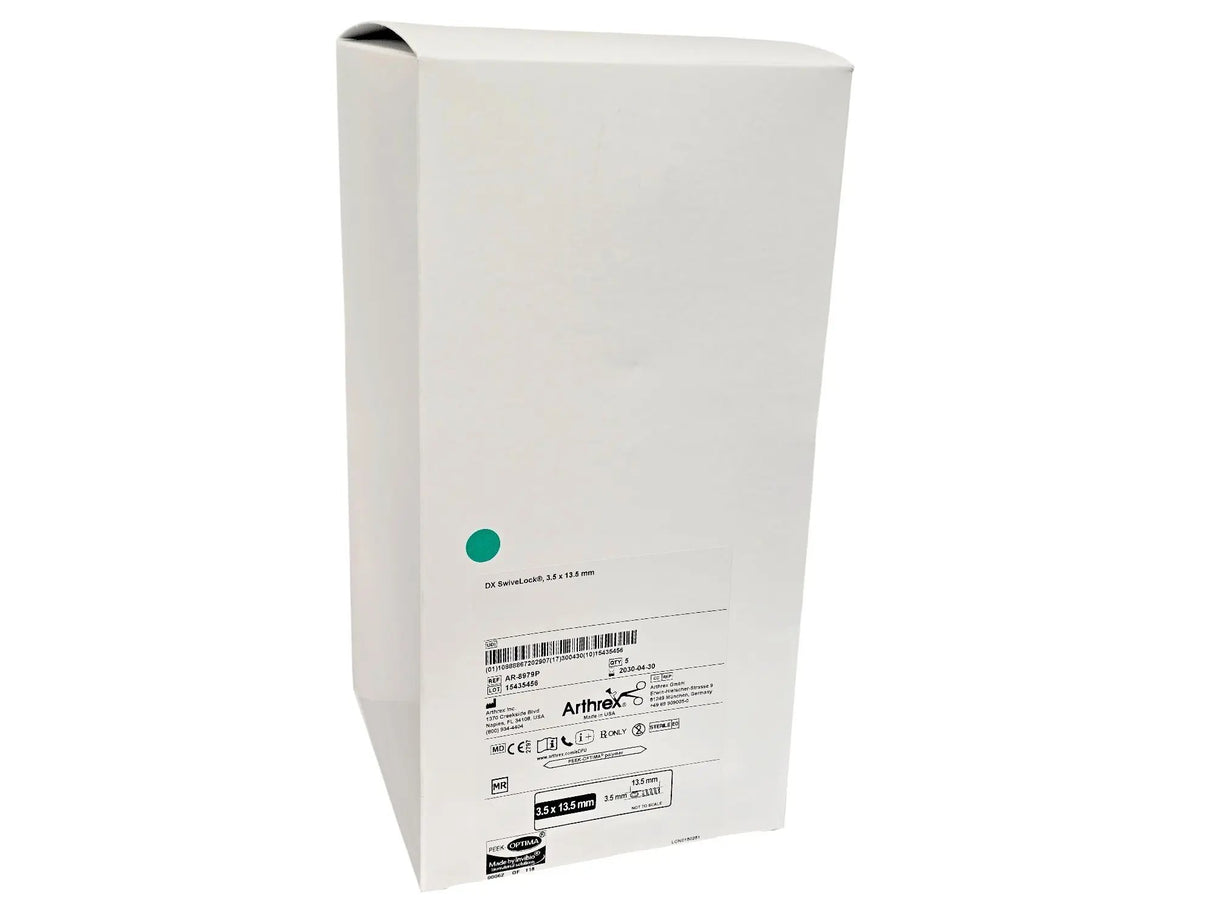 Arthrex AR-8979P SwiveLock DX Anchor 3.5×13.5mm, Sterile Implant Arthrex