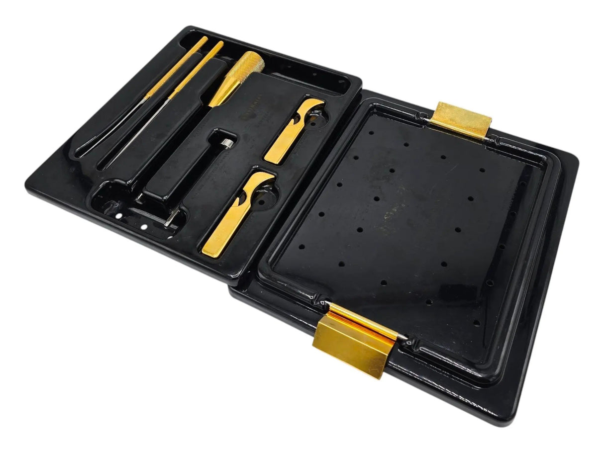 Instratek 3010 Endoscopic Plantar Fasciotomy Set with Case 6 piece Tools Primis Medical