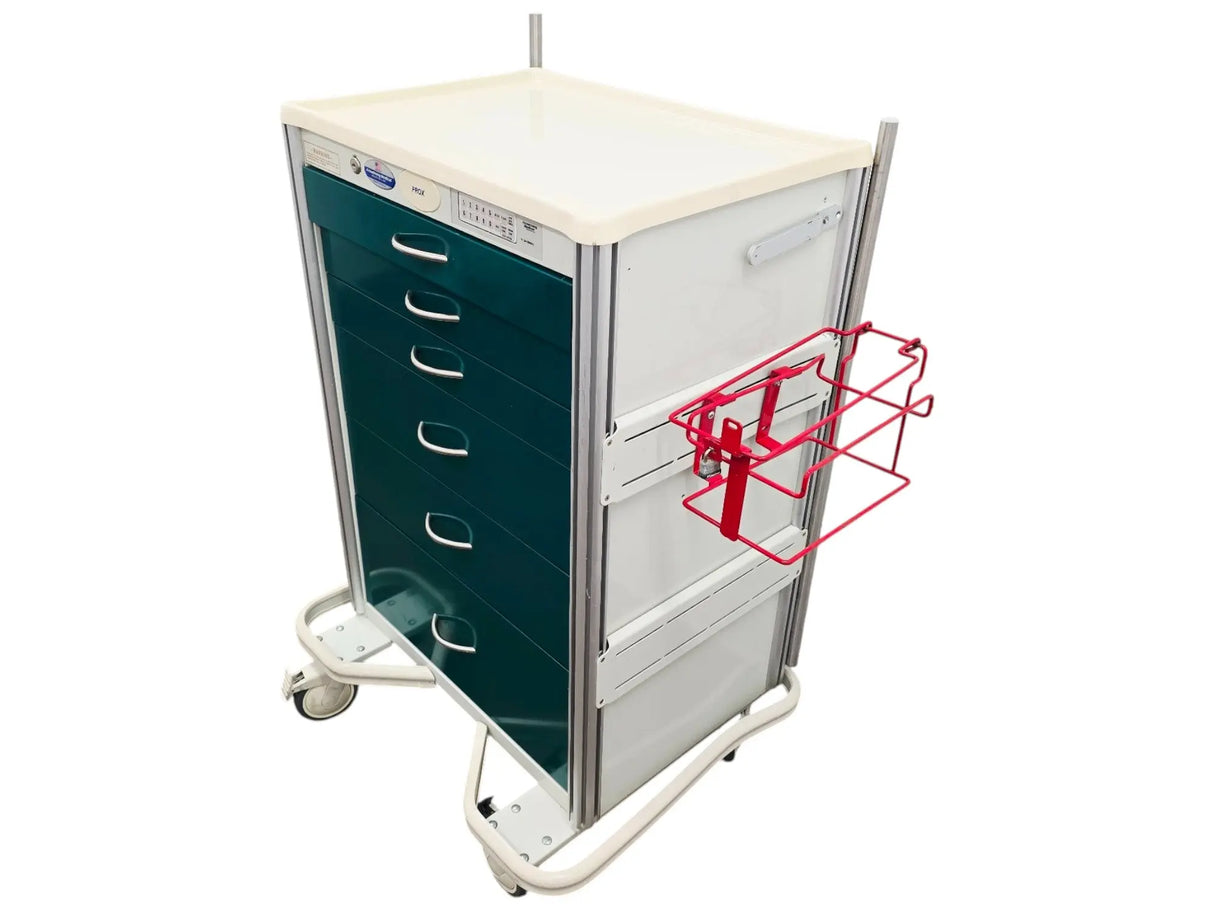 Armstrong Medical A-SMART PROX 6-Drawer Medication Cart w/ Dividers No Key Armstrong Medical