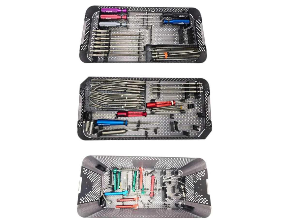 Stryker 32010 Arthroscopic ACL PCL Instrument Set with VersiTomic Components Primis Medical