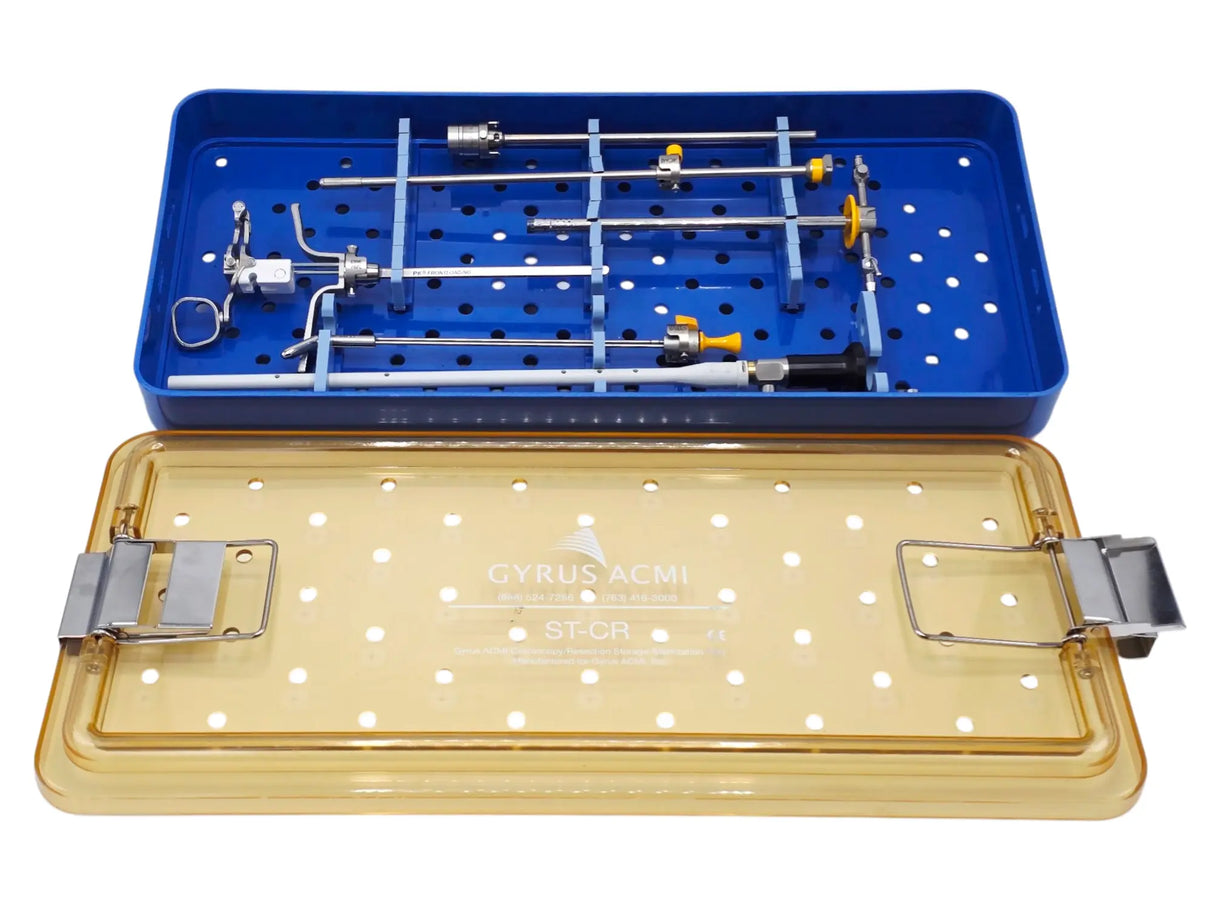 Gyrus ACMI Elite 7pc Resectoscope Set M3-30A 30° Scope PKFL Element w/ Tray Primis Medical