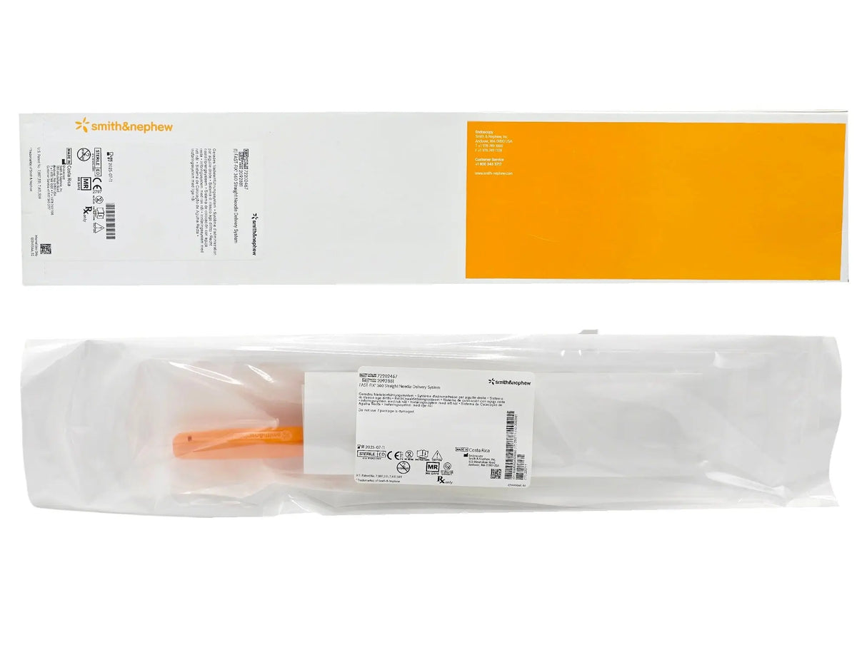 Smith & Nephew 72202467 Fast Fix 360 Straight Needle Meniscal Repair System Smith & Nephew, Inc.