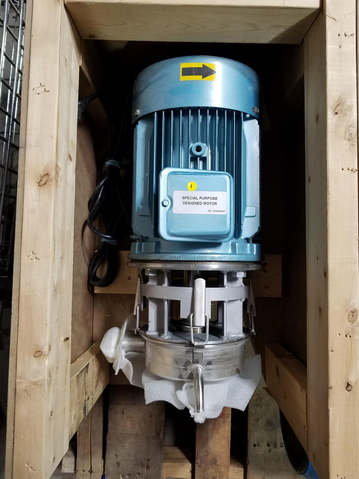 Steris 117-955-427 Base Motor Pump Assembly 7.5HP (New) Steris