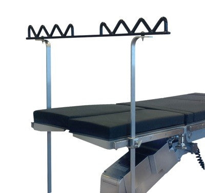 Midcentral Medical MCM-610 Stainless Steel Double Pickett Fence Leg Holder Midcentral Medical
