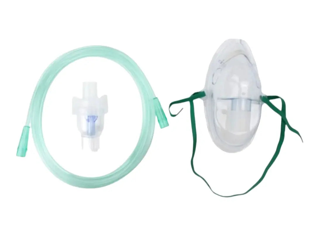 Dynarex Pediatric Small Volume Nebulizer 6cc Cup w/ Aerosol Elongated Mask 7' Case of 50 Dynarex