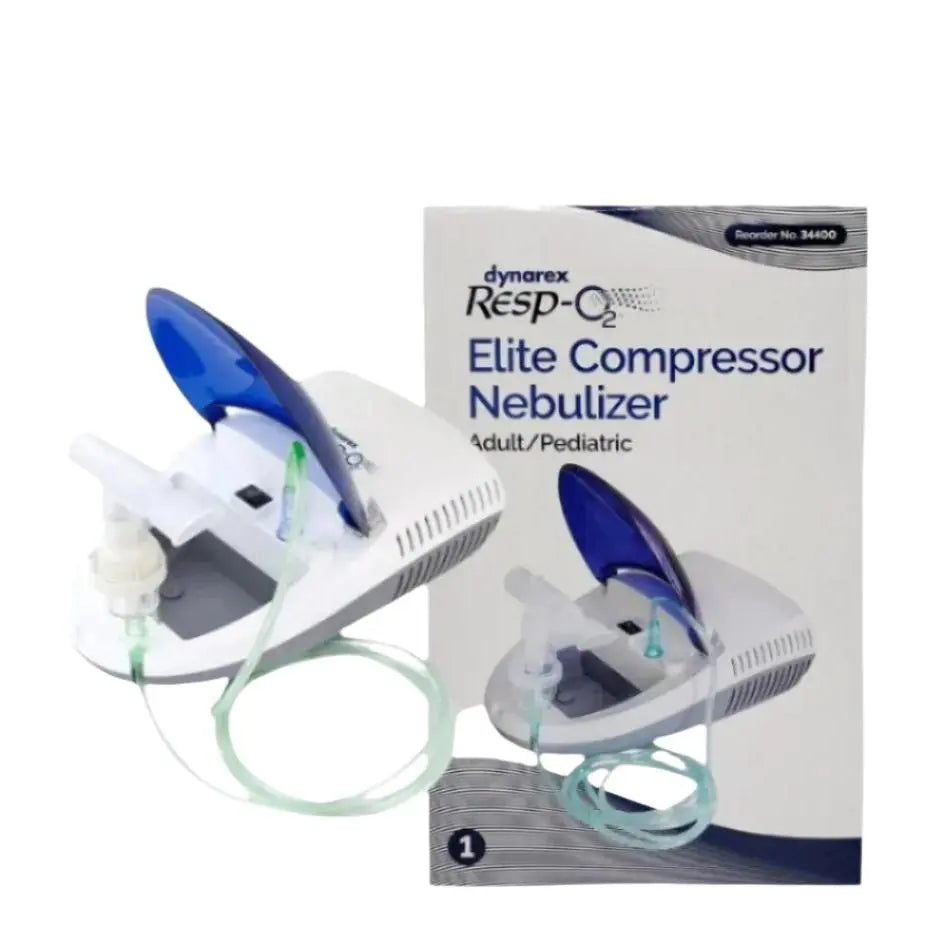 Dynarex Resp-O2 Elite Compressor Nebulizer for Adults and Children Dynarex