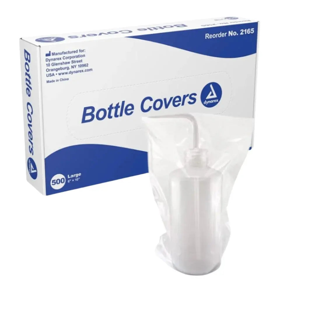 Dynarex 2165 Dental Bottle Cover, for Tattoo and Dental Use, 6 X 10 Inch, 500 Count Dynarex
