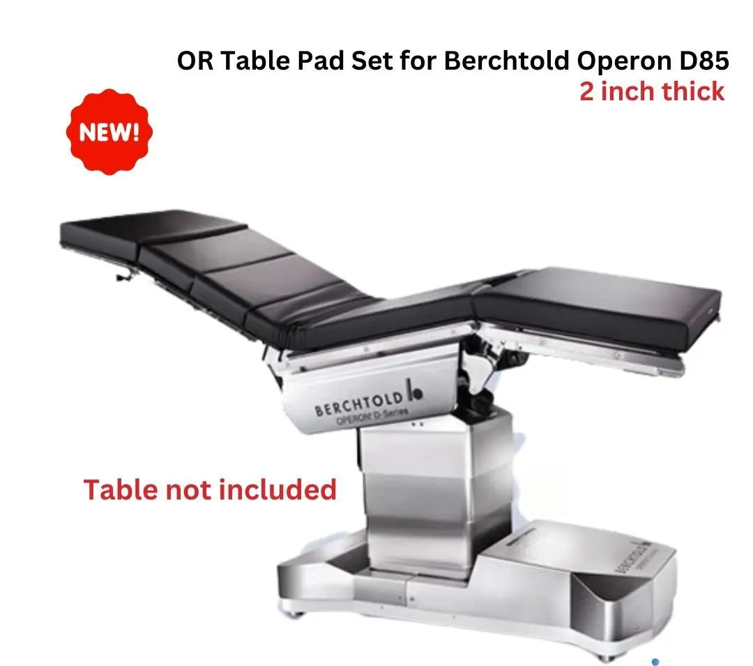 Midcentral Medical MCP-1100 OR Table Pad Set for Berchtold Operon D85 Midcentral Medical