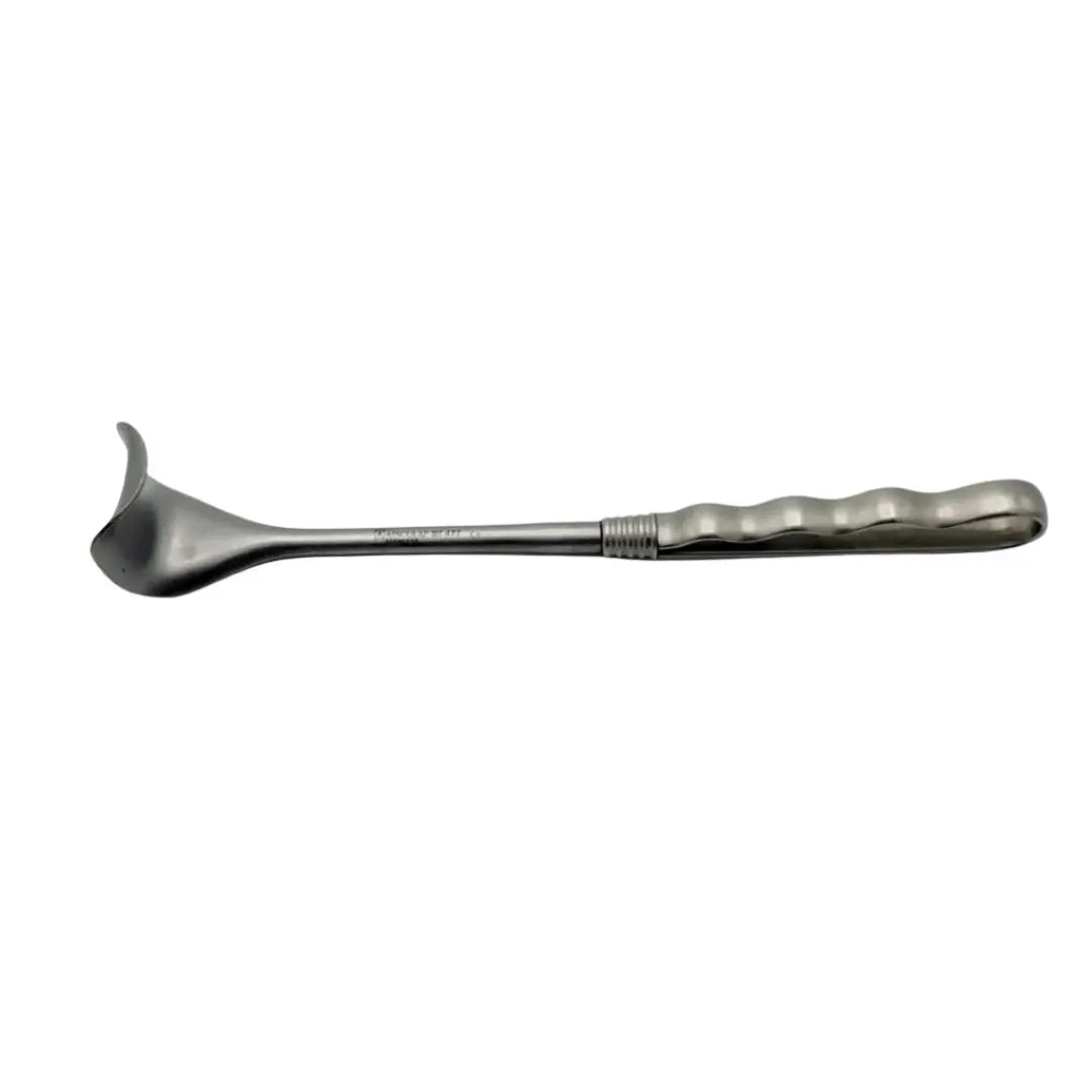 Aesculap BT477R Retractor, 9-1/2in(24cm), 37mm Deep X 37mm Wide Aesculap