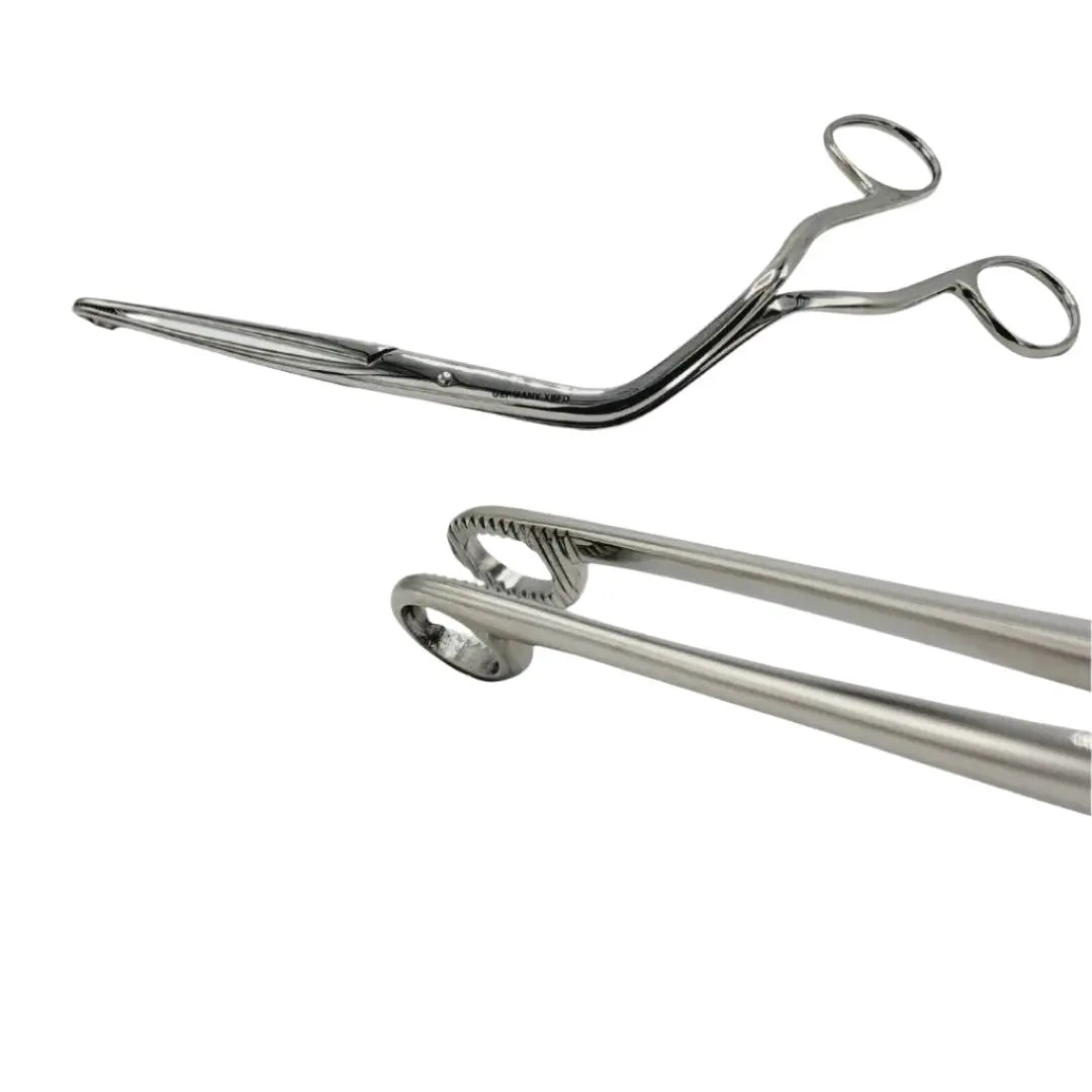 V. Mueller AS11110 Magill Forceps Large Size Serrated Jaws Without Light Attachment V. Mueller