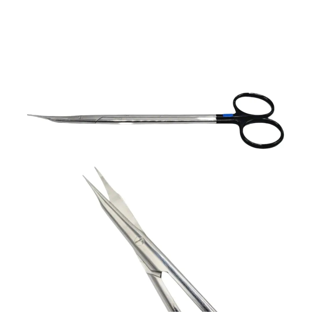 Jarit 102302 Jamison Scissors Supercut One Serrated Blade Curved B/B 7" Jarit
