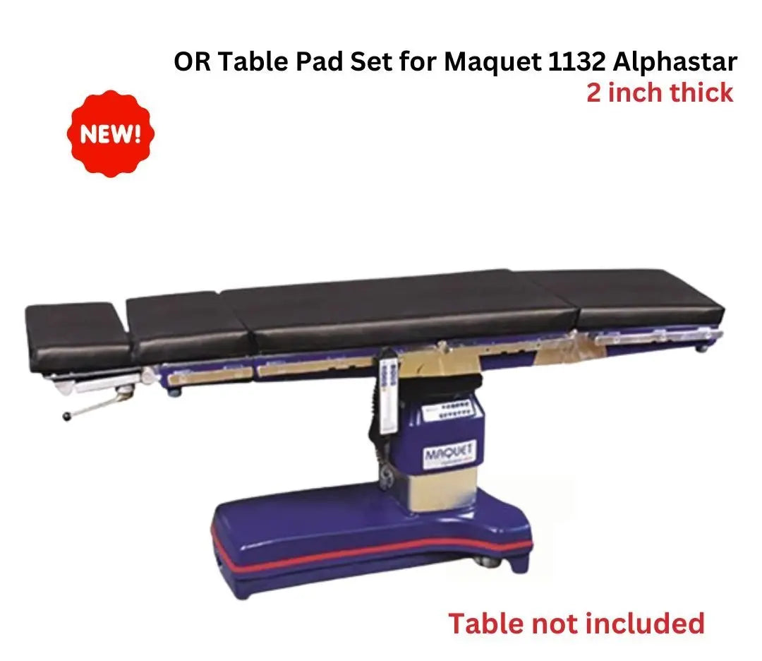 Midcentral Medical MCP-1110 OR Table Pad Set for Maquet 1132 Alphastar Midcentral Medical