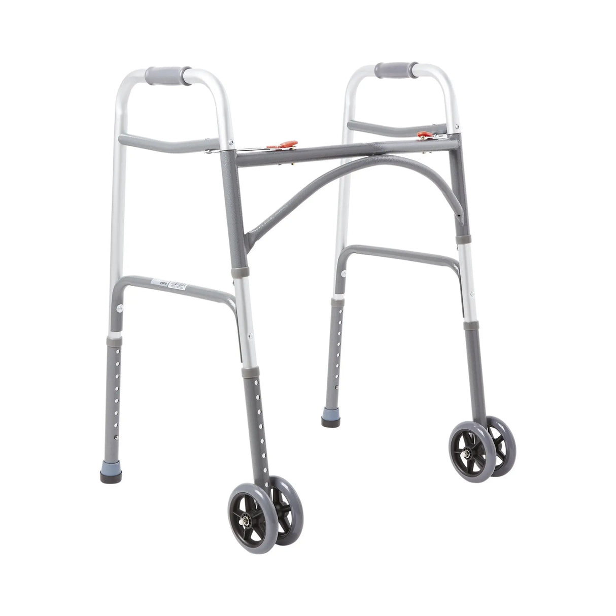 Steel Bariatric Folding Walker, 32 to 39 Inch Height, 500lb Capacity McKesson