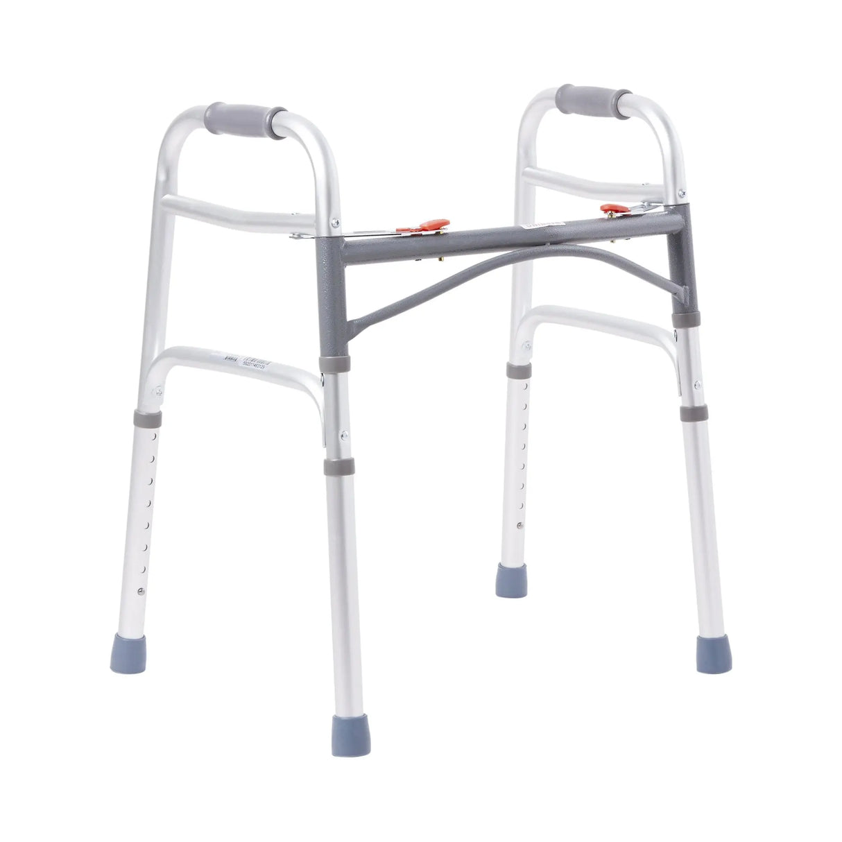 Junior Aluminum Folding Walker, 25" to 32" Inch Height 350lb Capacity McKesson