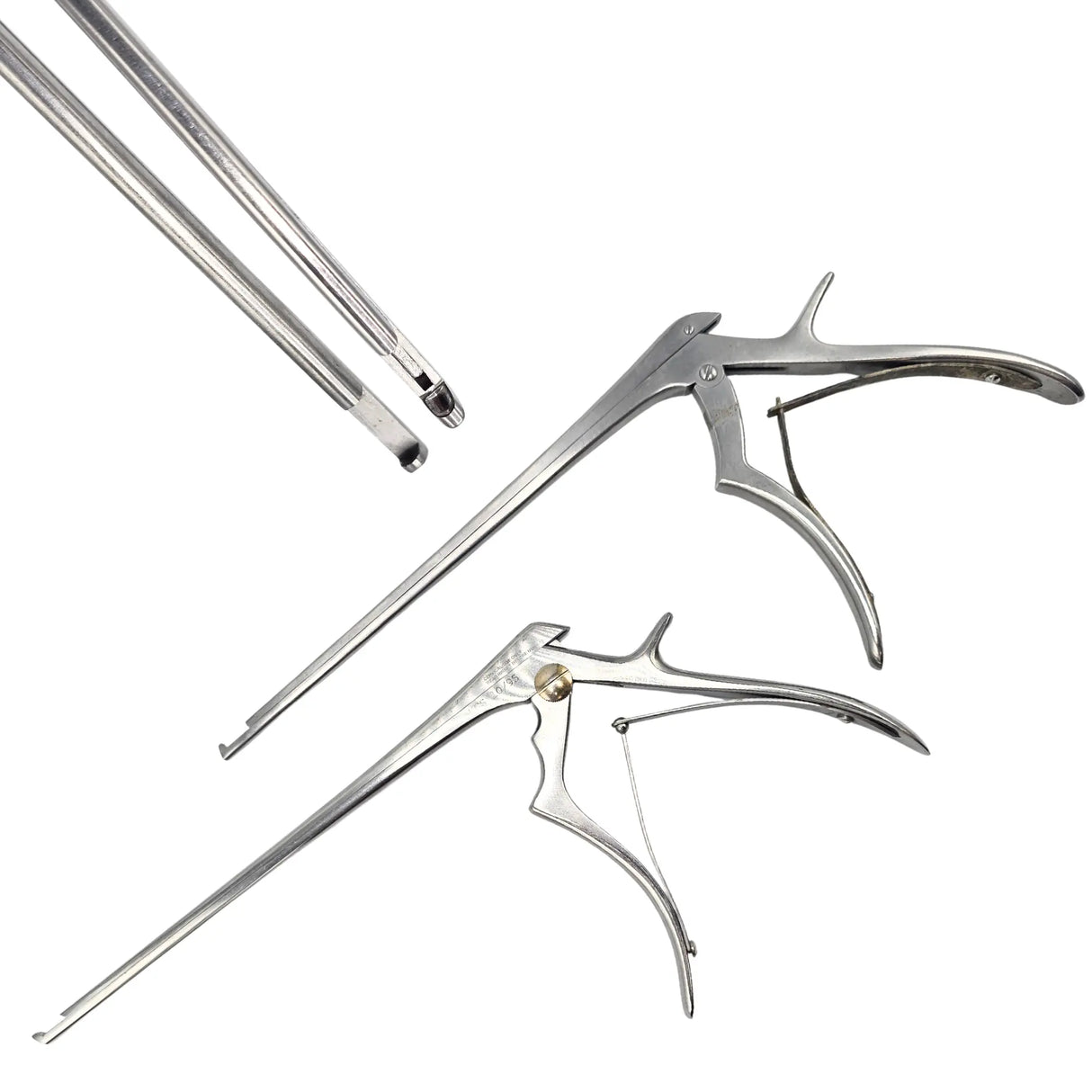 Cervical Spine Kerrison Rongeurs Set of 2 - Surgical Grade Stainless Steel Tools Primis Medical