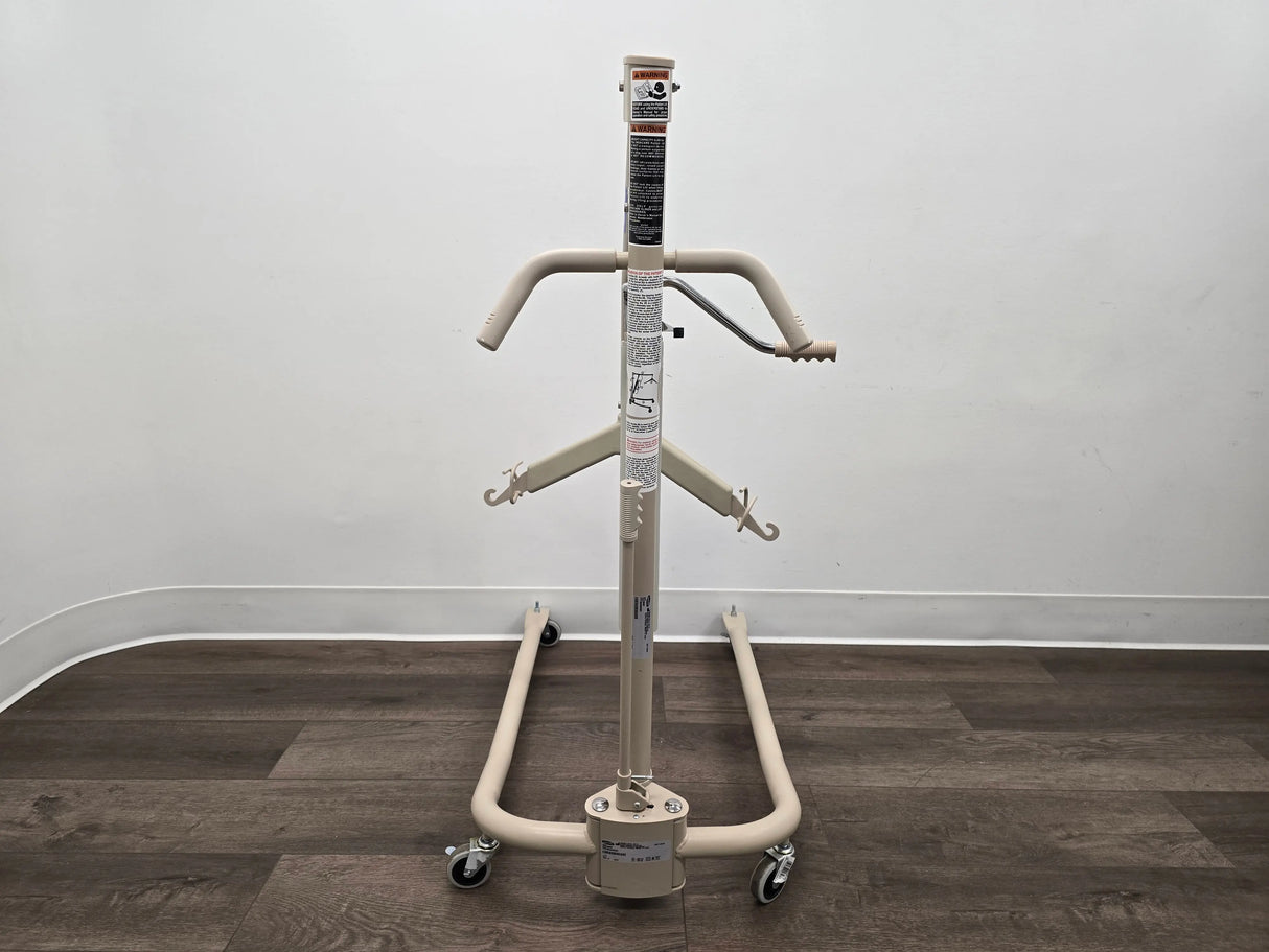 Invacare 9805P Hydraulic Patient Lift 450 lb Weight Capacity Manual Hoyer Lift Invacare