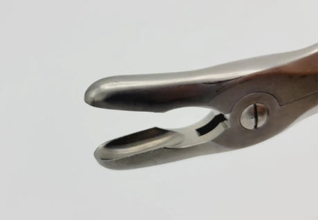 Boss 26-1096 Leksell Rongeur Lt Double Auction Curved Handle 8mm Jaws Wide 9" Boss Instruments