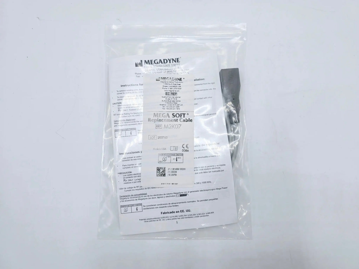 Megadyne M2K07 Mega Soft Replacement Cable Megadyne