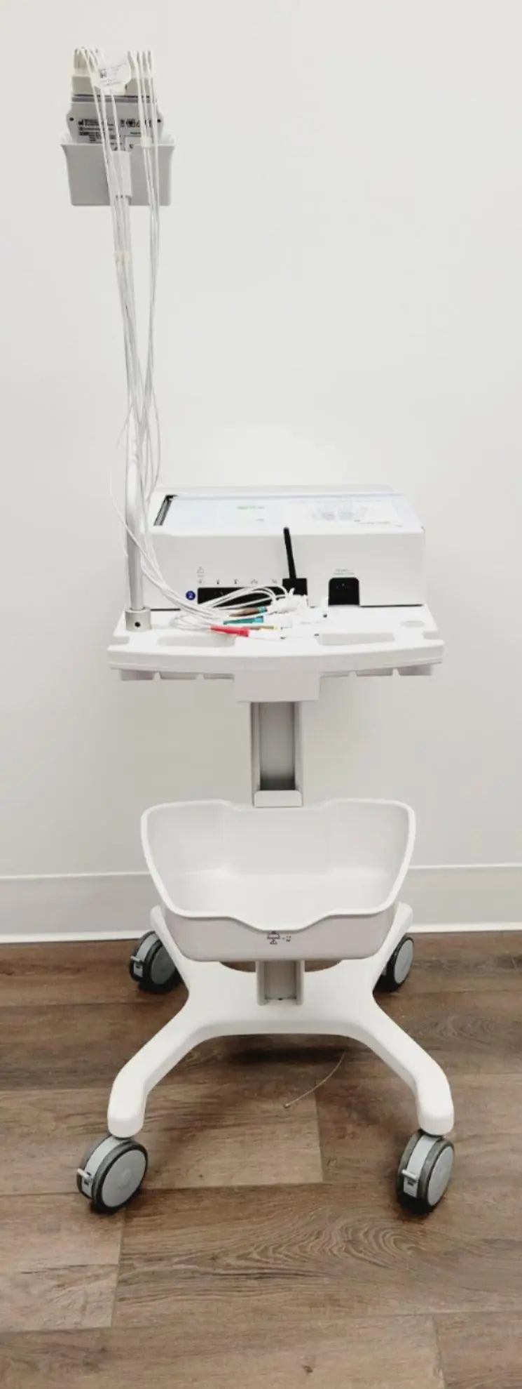 Welch Allyn ELi 280 12-Lead Multi-Channel Electrocardiograph & Cart Ver 2.4.1.8 Reconditioned Welch Allyn
