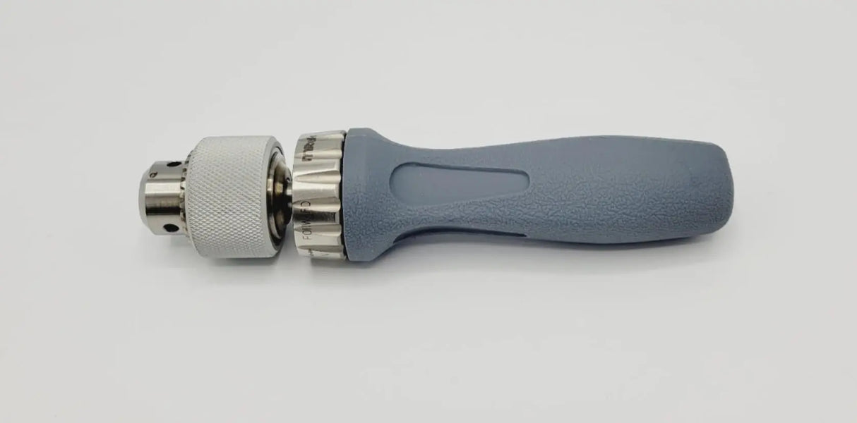 Depuy 219215 Mitek Ratchet Handle w/ Starter Tap Chuck Key & Case DePuy