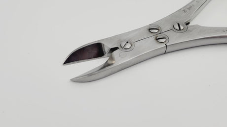 Zimmer 3415 Ruskin-Liston Bone Cutting Forceps Straight Orthopedic 7-1/2"